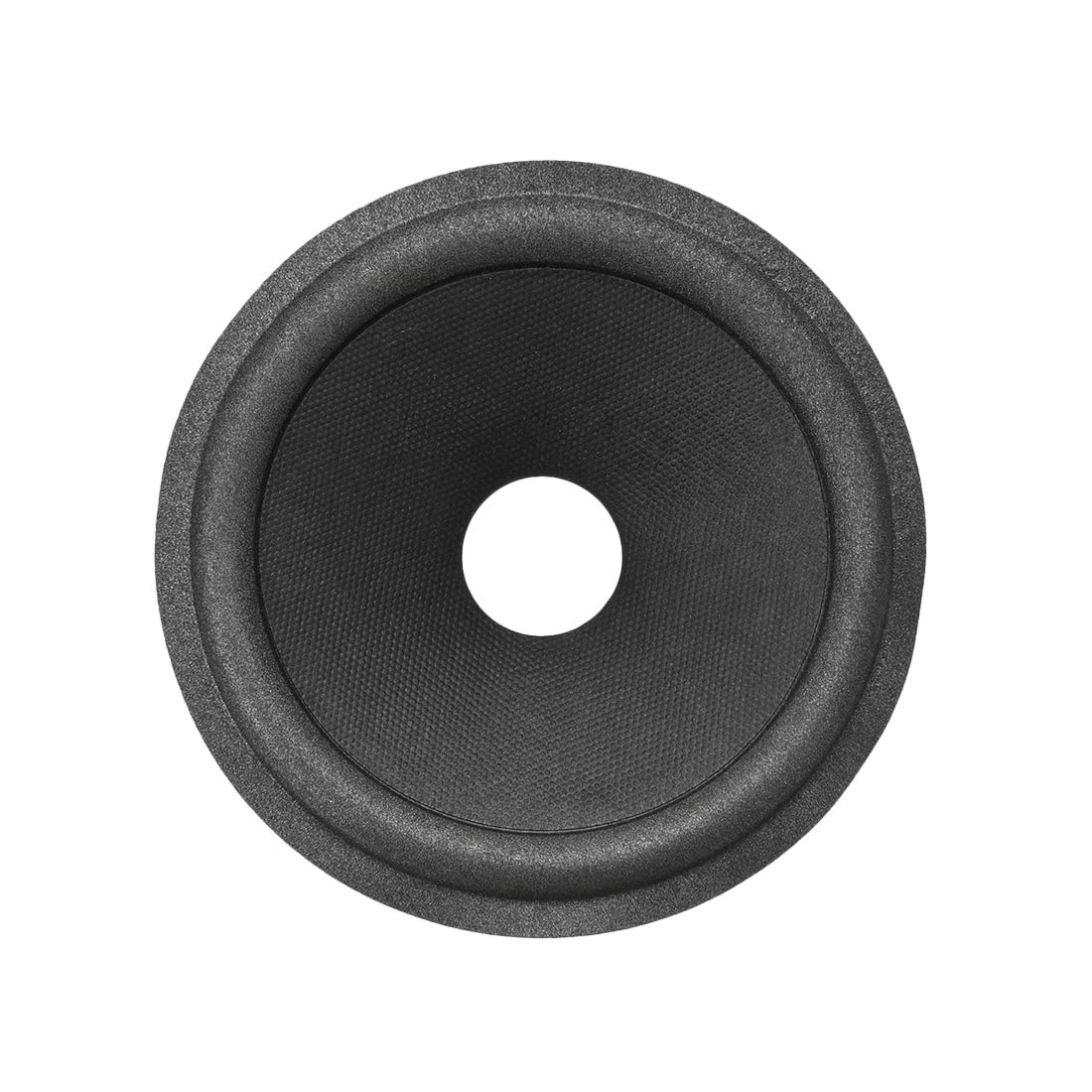 uxcell 5" Paper Speaker Cone Subwoofer Cones Drum Paper 1" Voice Coil Diameter with Foam Surround Black