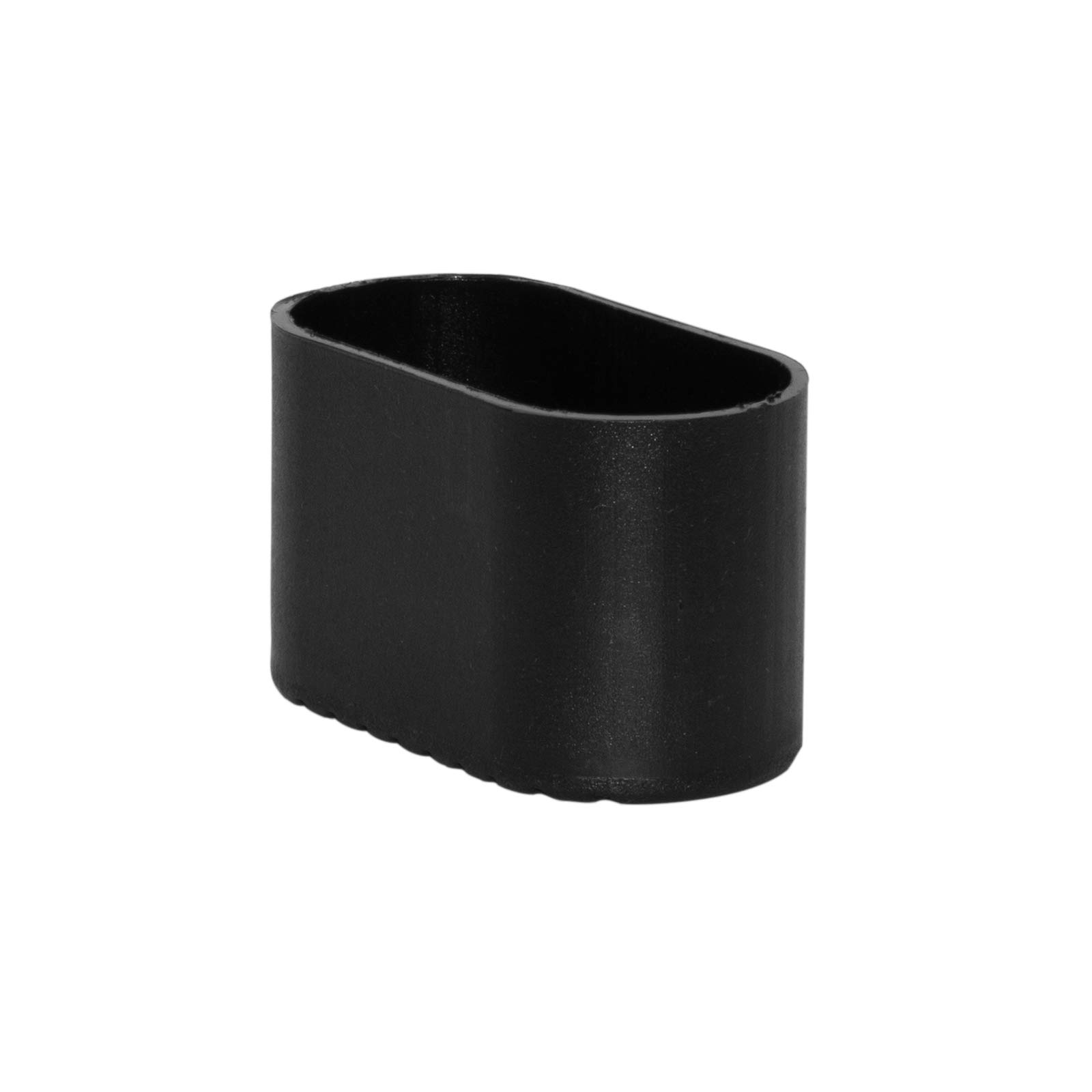 Flyshop 8Pcs Oval Chair Leg Caps PP Hard Plastic Chair Leg Floor Protectors Furniture Table Feet Covers, 1" x 2", 25 x 50mm