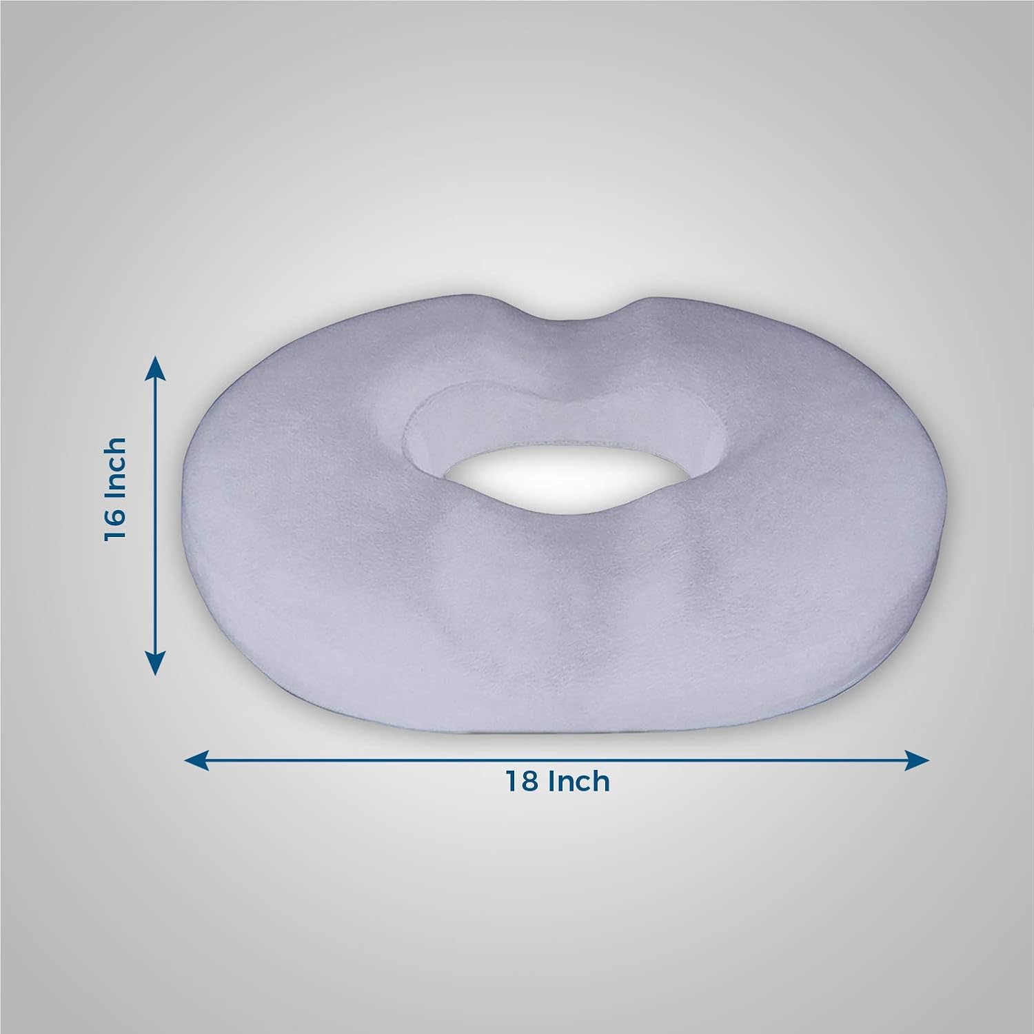 DR.Flink Donut Pillow Seat Cushion - Medical Memory Foam Tailbone Pillow - Premium Comfort Cushion for Hemorrhoids, Prostate, Pregnancy, Post Natal Sciatica Coccyx Pain Relief. Pressure Surgery: Home & Kitchen