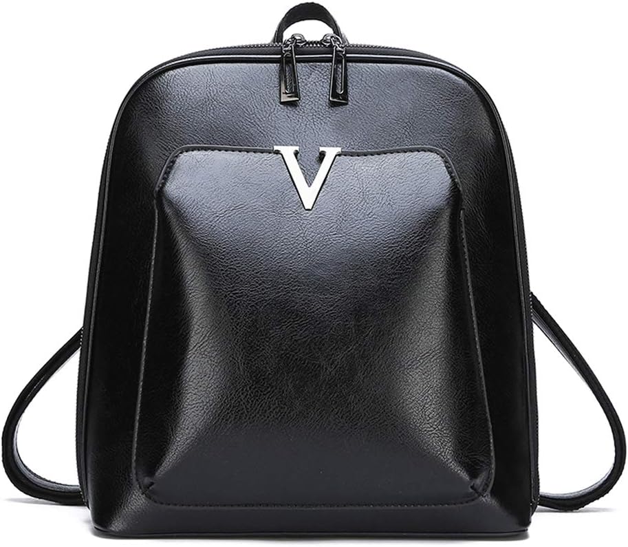 KUNZITE Women's Daily Backpack Large Capacity Multifunction Messenger Bag For Ladies And Girls