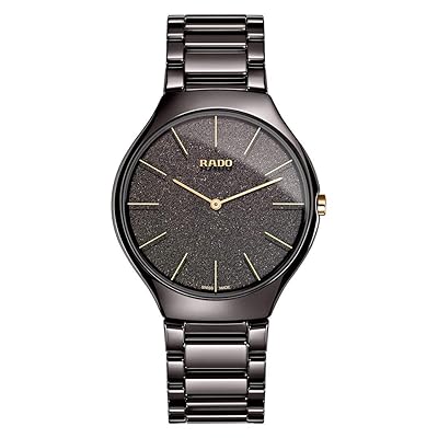 Rado True Thinline Quartz Brown Dial Ladies Watch R27004302