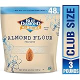 Blue Diamond Almond Flour, Gluten Free, Blanched, Finely Sifted 3 Pound bag