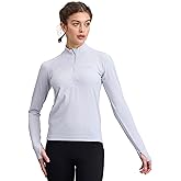 COZYZERO Women’s Merino Wool Half-Zip Baselayer Long Sleeve - Ultrafine Soft, Thermal, Breathable for Skiing and Snow Sports