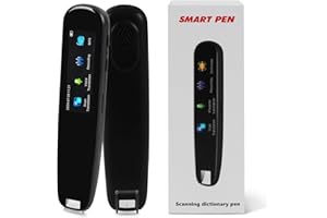 FormiPow Translation Pen, Scan Translator Pen with 112 Langage, 2.23" OCR Digital Text to Speech Device, Reading Pen for Dyslexia, Instant Voice Translator for Study, Travel, Business
