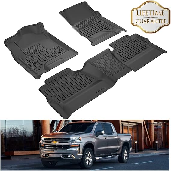KIWI MASTER Floor Mats Compatible for 20142018 Chevrolet