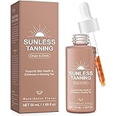 Tanning Drops to Drink for Face & Body - Natural Sunless Tanning Drops with Enhancing Your Natural Skin Tone, for All Skin Types