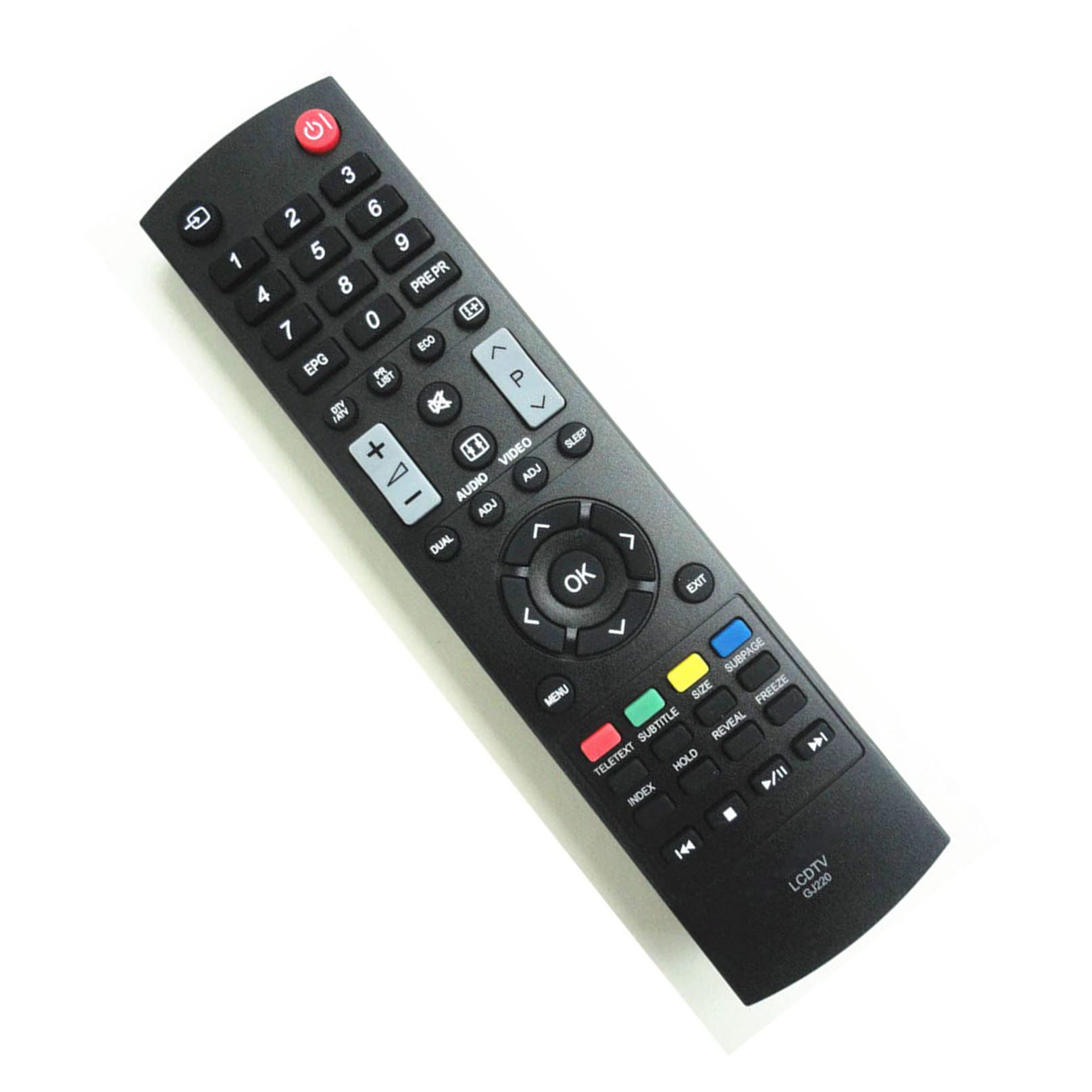 GJ220 Replacement Remote Control -VINABTY-fit for Sharp TV remote control LC-46LD264E LC-19LE320 LC-50LD264E LC-19LE320E LC-24LD172E LC-26SH330E LC-22LE430E LC-26LE320