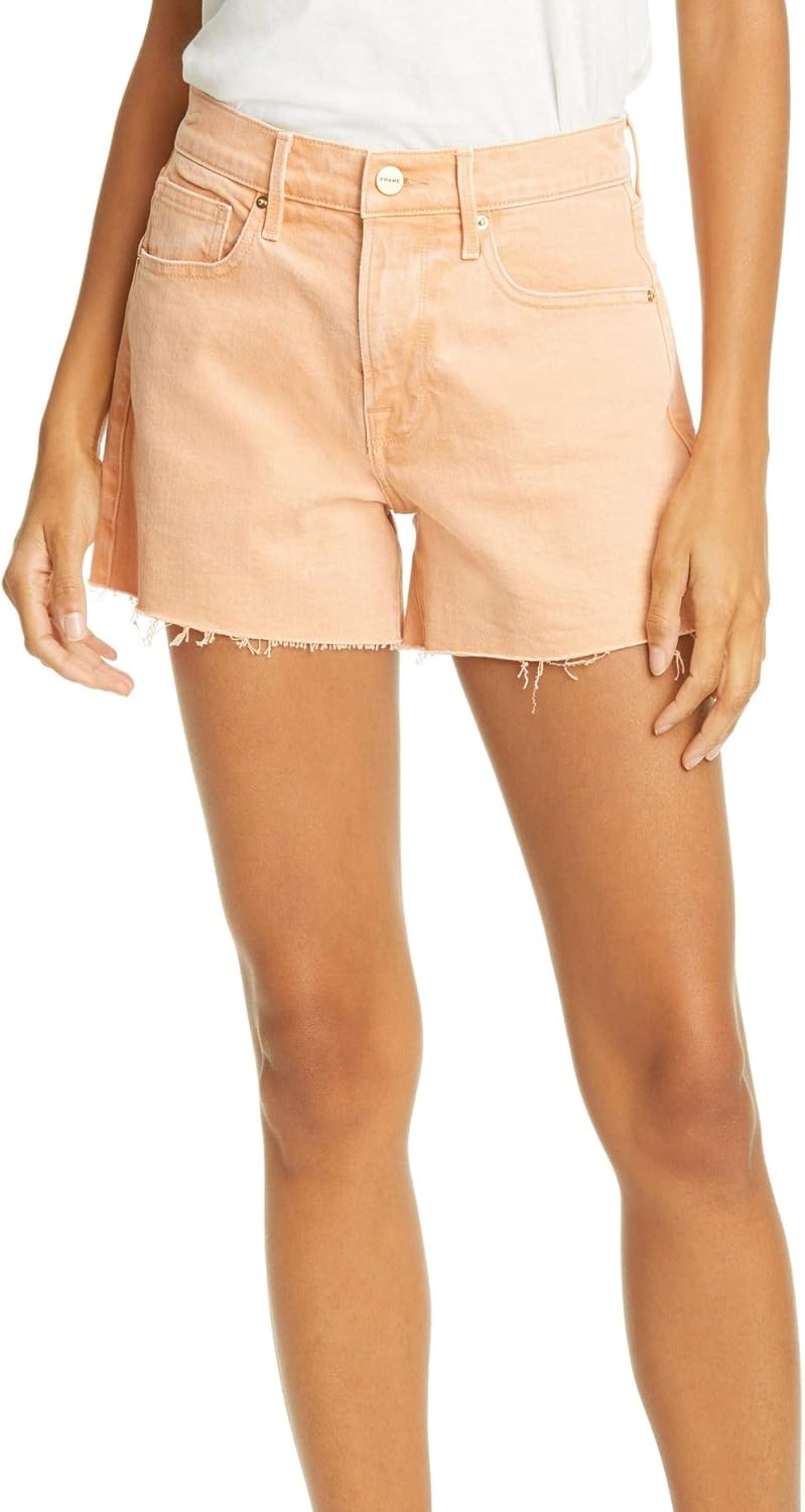 cut off khaki shorts