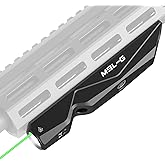 Votatu M9L-G 1600 Lumens Light Laser Combo Compatible with M-Lok Rail Surface, Tactical Flashlight and Green Laser Sight for 