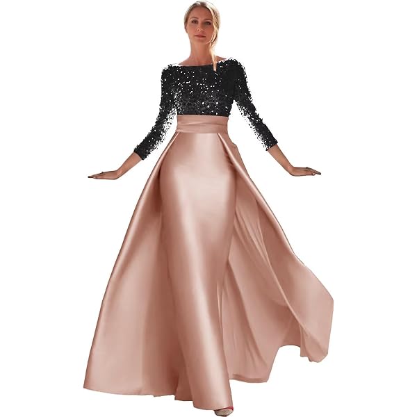 knee length dresses for ladies La Femme 24174 - Sophisticated Sparkling Sleeveless Beaded High Neck Dress 0 / Gunmetal
