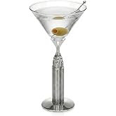 Godinger Silver Art Empire State Martini Glass
