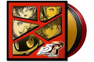Persona 5 Royal Edition Vinyl Record Soundtrack 3 LP Red Black Gold VGM