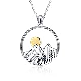 YFN Mountain Necklace Sterling Silver Mountain