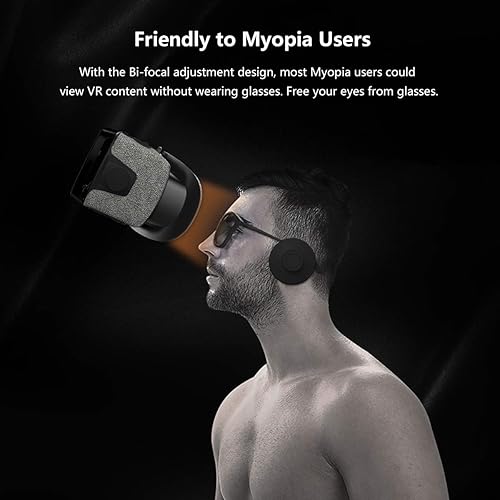 VeeR VR Falcon Headset, Universal Virtual Reality Goggles to