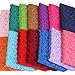 Yalulu 5 Yards x 15CM Width Embroidered Stretch Floral Lace Edge Trim Ribbon Applique DIY Garment Sewing Craft Wedding Decoration (Navy Blue)