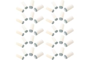 LIOOBO 40pcs Pool Cue Tip Replacement Kit 9mm/10mm/12mm/13mm Billiard Cue Stick Tips for Home Recreation