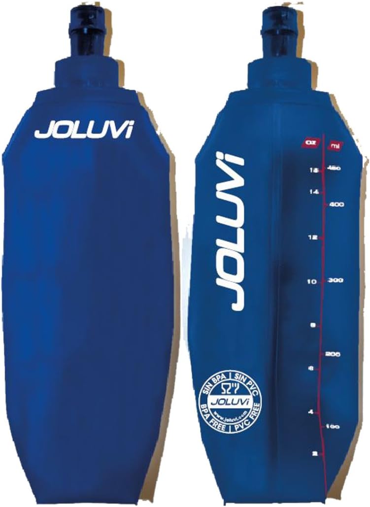 joluvi Bottle of hidratacion PU Grip 500 ml, Green - Image 3