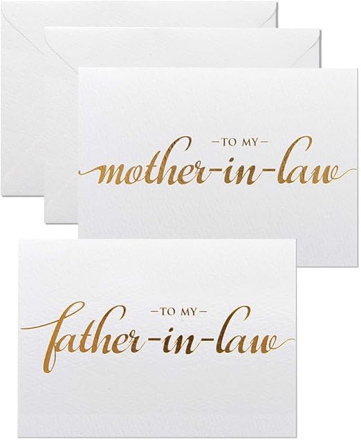 mother in law card wedding day