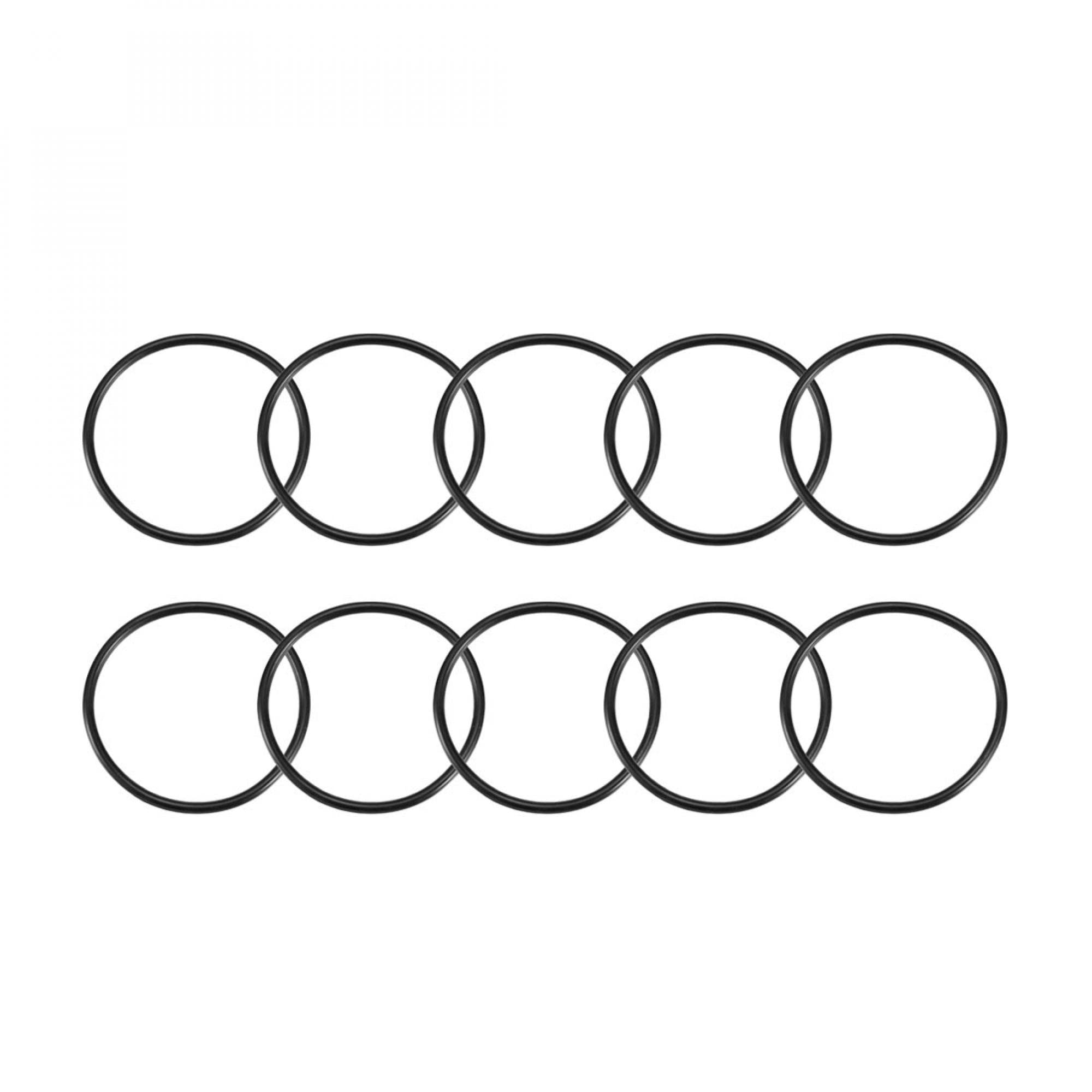 Sourcingmap Nitrile Rubber O-Rings, 78mm OD 70mm ID 4mm Width, Metric Sealing Gasket, Pack of 10