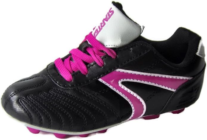 Amazon.com | Starter Youth Girls Soccer Cleats Size 13, Black-Fuschia | Soccer