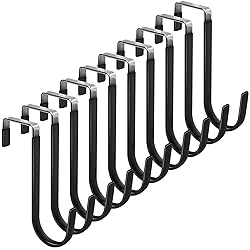 FYY Over The Door Hooks, 10 Pack Door Hangers Hooks