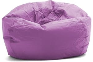 SXBCyan Floating Bean Bag for Pool,Children Bean Bag Pouf Cover Without Filler Outdoor Waterproof Oxford Beanbag Puff Salon Ottoman Pet Sofa Bed Nest (Color : Puprple, Size : 70cm Pouf Cover-Kids)