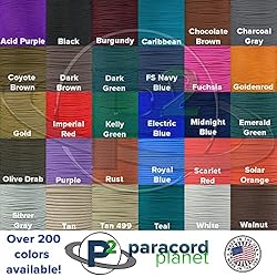 PARACORD PLANET Mil-Spec Commercial Grade 550lb