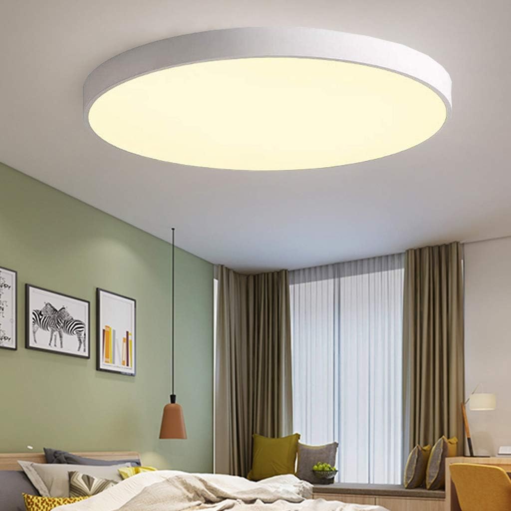 LED Deckenleuchte Top 360° Glühen Holz Deckenlampe