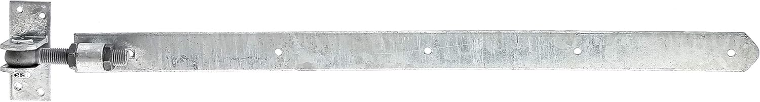 Steel Band Straight with Rounded End Adjustable by 30 mm 660 x 40 mm / M16 Oberflaeche: feuerverzinkt