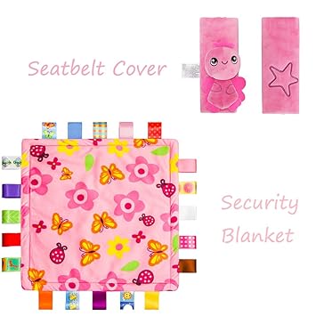 Amazon Com Incahnt Baby Comforter Blanket With Colorful Tags