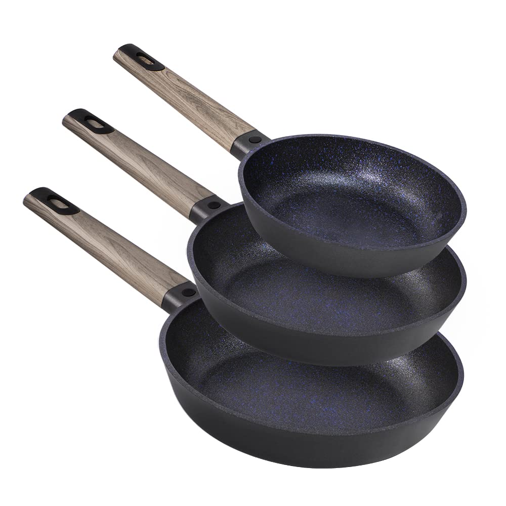 Cecotec-Set-de-Sartenes-Polka-Excellence-18-22-26-Bucket-Set-Force-Diametro-18-22-26-Aluminio-Fundido-Revestimiento