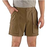 Guide Gear Cargo Shorts for Men Wakota - Casual and Cotton 6 Inch Inseam Shorts