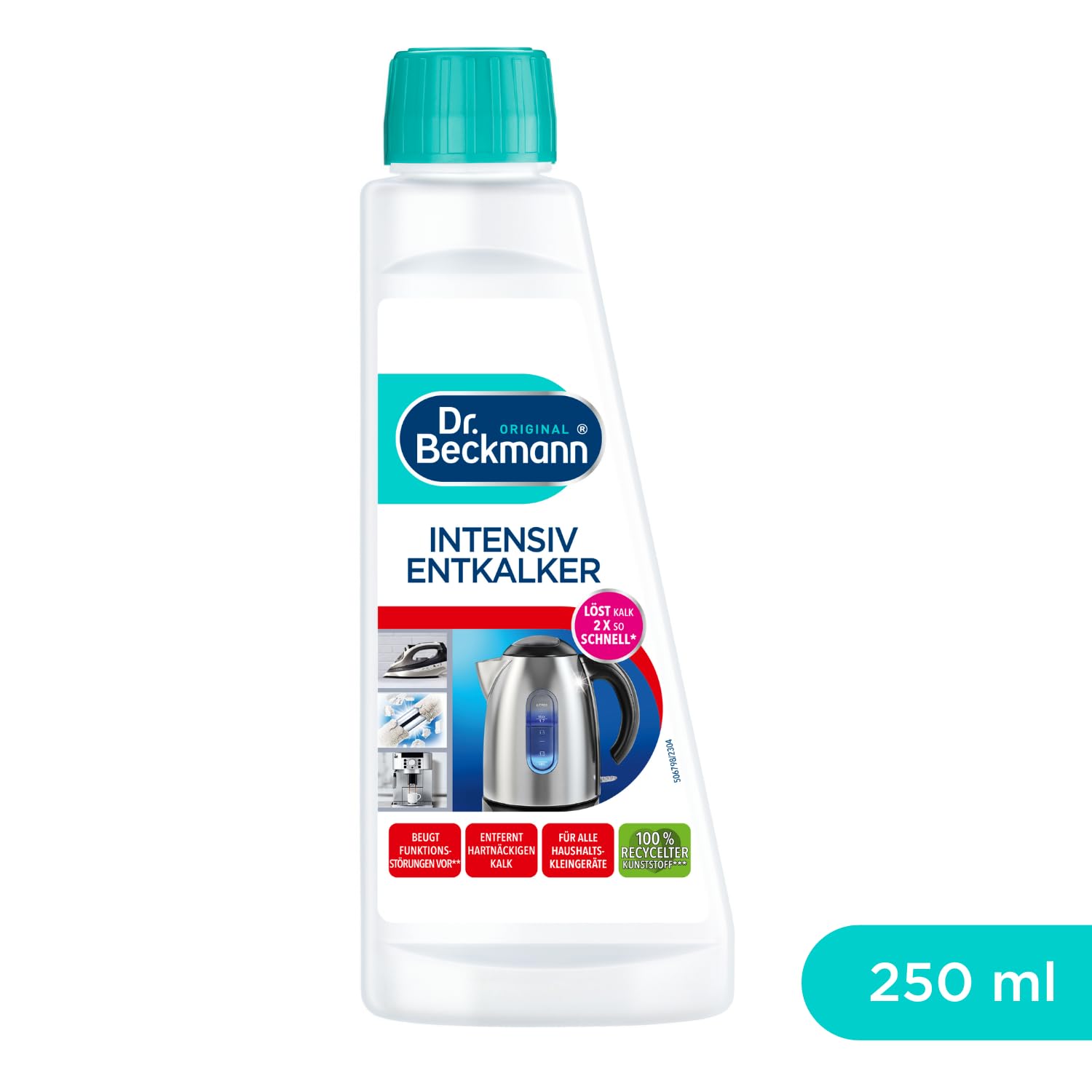 Dr. Beckmann Intensiv Entkalker | Gegen hartnäckigen Kalk in Haushalts-Kleingeräten | Beugt Funktionsstörungen vor | 250 ml (1er Pack) 3