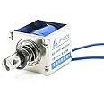 uxcell a13060500ux0006 Push Pull Type Open Frame Solenoid Electromagnet, 20N 4.4 lb., 10 mm, DC 24V, 350 mA