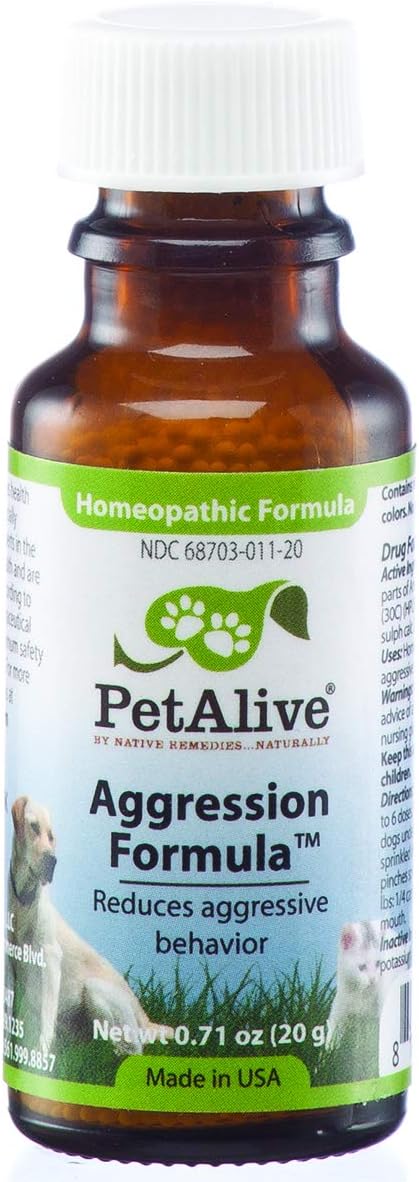 PetAlive Aggression Formula for Stressed & Aggressive Pets (20g)