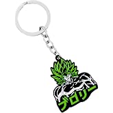 Weeb Keychains Dragon Ball Keychain with Character Charms, Premium Dragon Ball Gifts and Merch