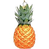 Kurt Adler 3.5" Noble Gems Glass Pineapple Ornament
