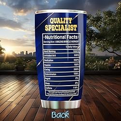 MONIZILUCKY Quality Specialist Tumbler Stainless