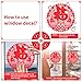 SHIYIXING 26PCS Chinese New Year Decorations 2020 Spring Festival Couplets,Wall Stickers Poem Red Lantern Wallpaper Red Envelope Fu Paper Chunlian 118CM 150CM Happy New Year Decorations