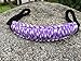 MOCE Handmade Paracord Handle for 30 oz. Tumbler, Purple/White