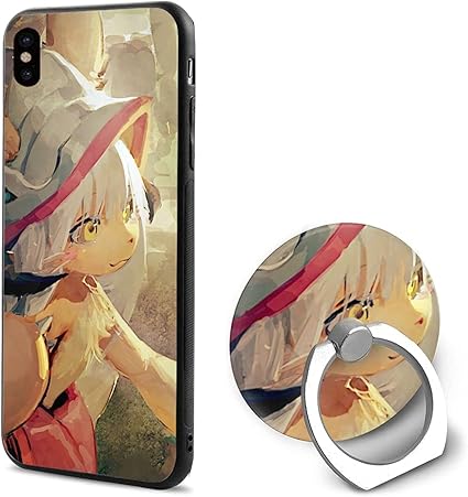Amazon Co Jp メイドインアビス ナナチ アート Iphonex ケース アニメ カバー Iphonex アイフォンx 対応 Iphoneシリーズ スタンド リング付き 高級感 耐衝撃 傷防止 レンズ保護 スマホケース 耐久tpu 黄変 指紋 汗防止 脱着簡単 アニメ スリム 滑り防止 携帯ケース