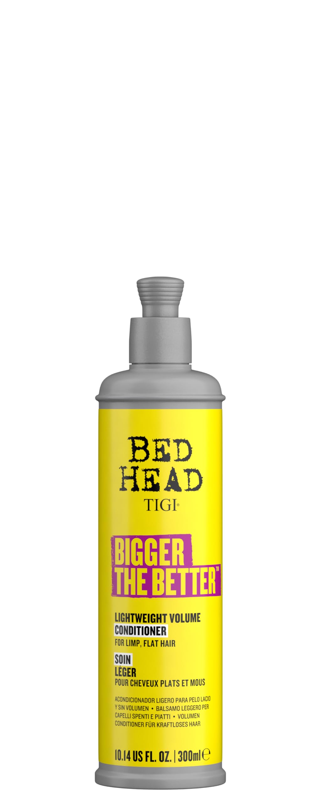Bed Head by TIGI - Bigger The Better Hair Volume Conditioner - Ideal for Fine Hair - 300 ml