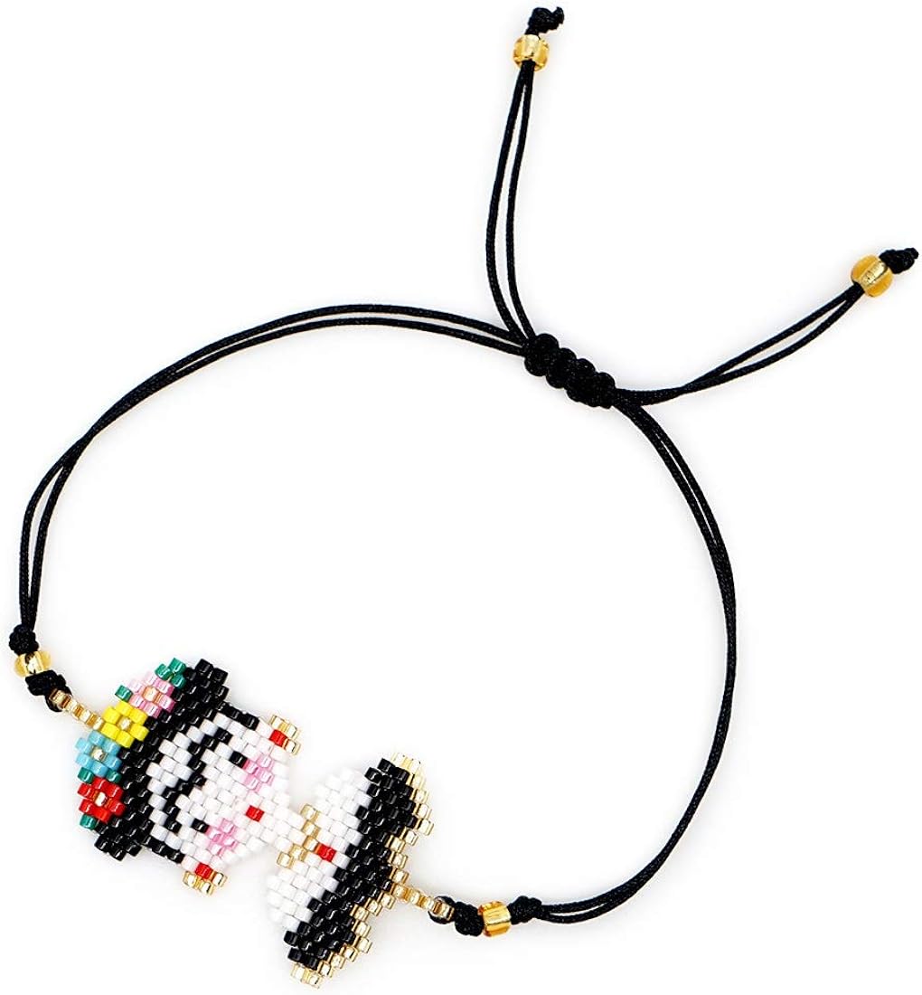 Amazon Com Frida Kahlo Bracelet Miyuki Bracelets Seed Beads Amazon Com Frida Kahlo Bracelet Miyuki Bracelets Seed Beads