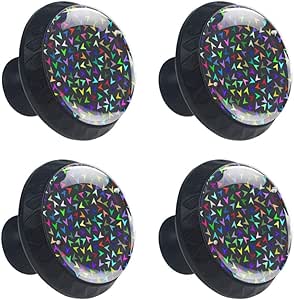 Puntero-2069816 Armario Manija Lente cristalina convexa con figura 3D