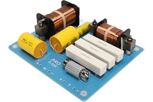 VIKYE 2 Way Crossover 800W Maximum Professional Frequency Divider for Stage Conference Speaker