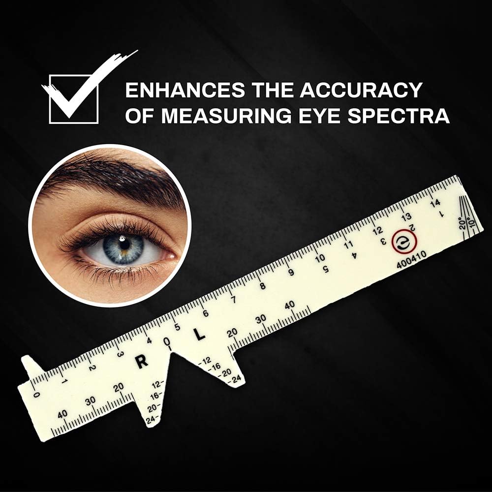 Sports Vision's Multipurpose PD Optical Ruler for Reading Pupil Distance Meter Eye Ophthalmic, Rosa, S - Image 3