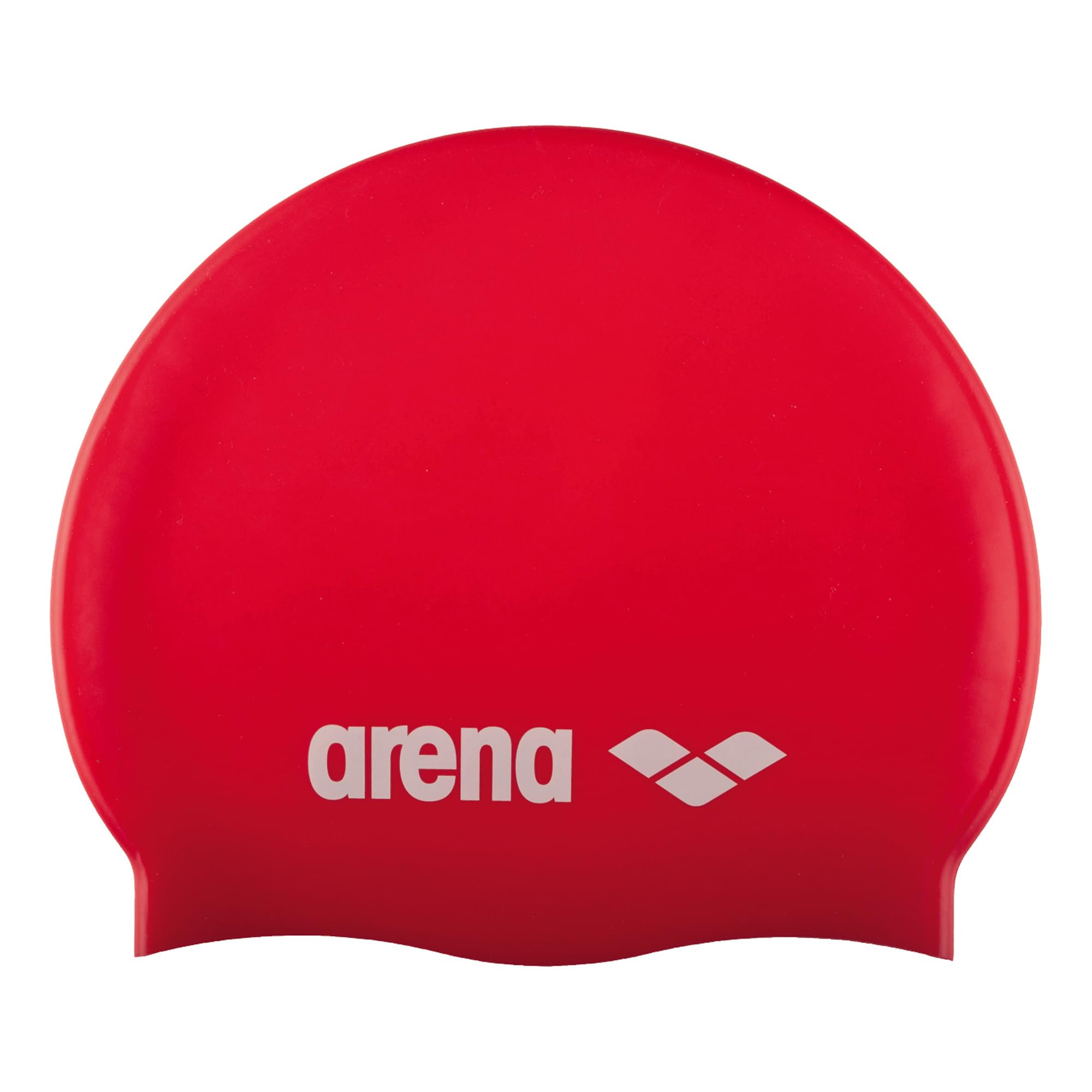 Arena Unisex SWIM CLASSIC SILICONE CAP JUNIOR - RED, MW2, Einheitsgröße EU