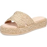 MATISSE FOOTWEAR Womens Layback Platform Athletic Sandals Casual - Beige - Size 8 M