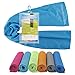 Cooling Towel, Instant Chilling Cold Towels for Sports, Swimming, Women, Yoga, Workout, Athletes, Gym, Neck, Golf, Travel Camping & More (12