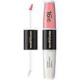 Dermacol NEW 16-Hour Lip Colour, Highly Pigmented Glossy Lip Stain, Two-Phase Lip Plumper Gloss, Kissproof Lip Makeup Product